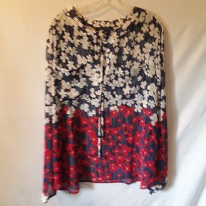 NWOT Tommy Hilfiger floral blouse